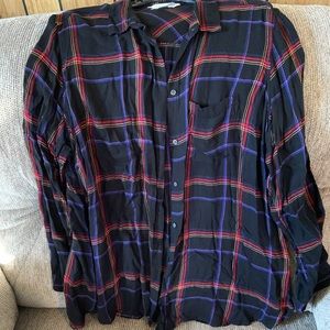 Women’s Old Navy Classic Plaid Shirt